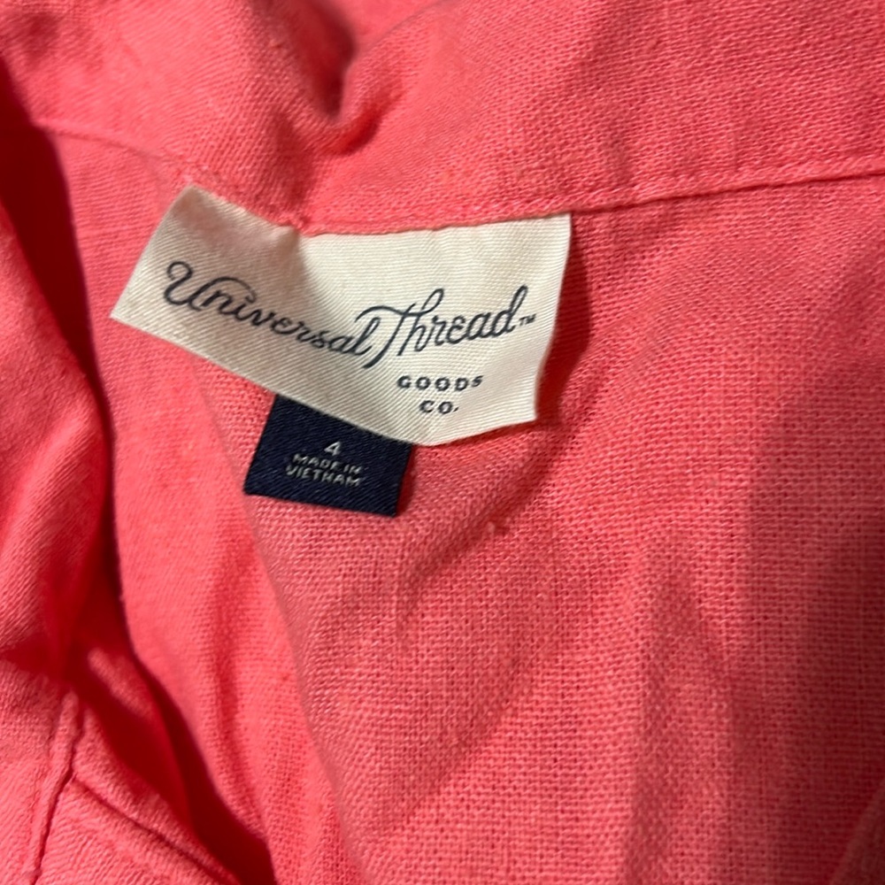 Universal Thread Coral Romper - image 4